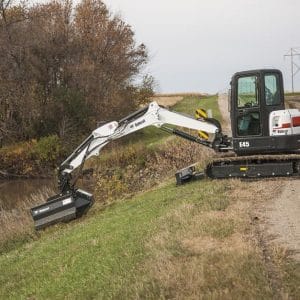 Xe xúc đào mini Bobcat E45