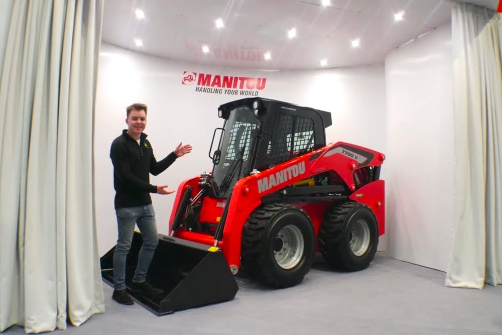 Tổng quan về xe xúc lật Manitou 2700 V NXT2