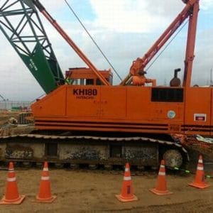 Xe cẩu bánh xích Hitachi 50 tấn