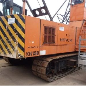 xe cẩu bánh xích Hitachi 150 tấn