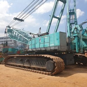 Xe cẩu bánh xích Kobelco 250 tấn