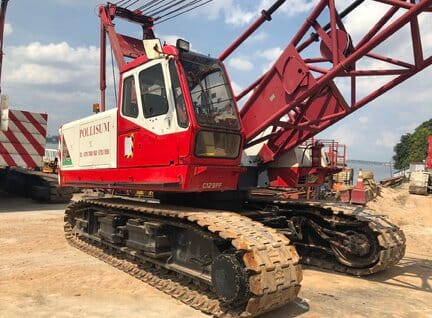 Ưu điểm nổi bật của xe cẩu bánh xích Hitachi 70 tấn