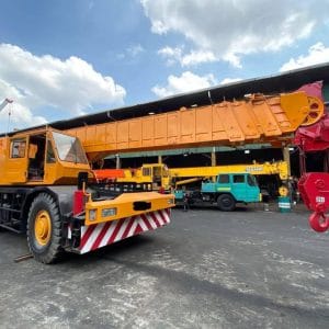 Cho thuê xe cẩu Kobelco 45 tấn