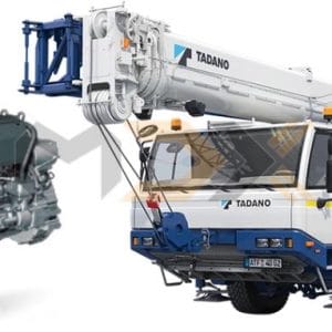 Cho thuê cẩu bánh lốp Tadano 45 tấn