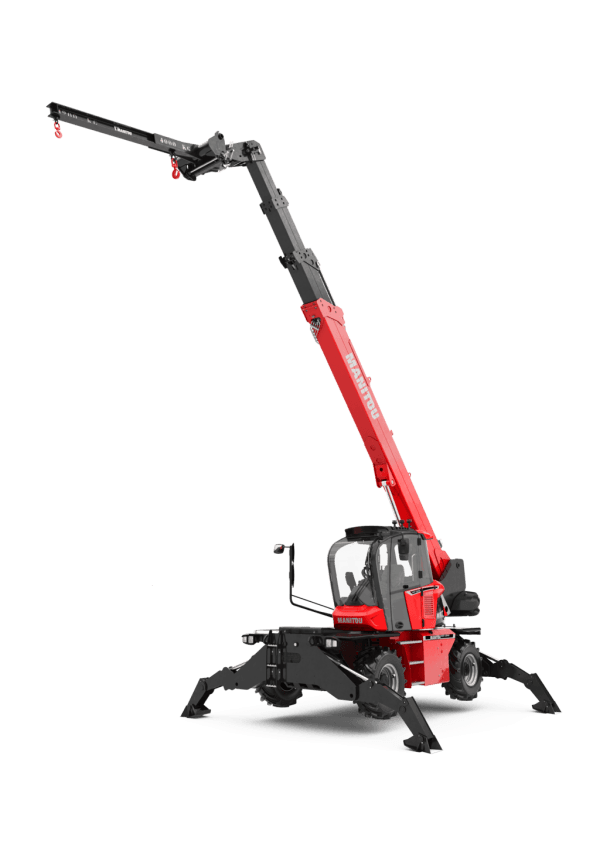 Xe nâng dầu Manitou 4.5 tấn quay toa