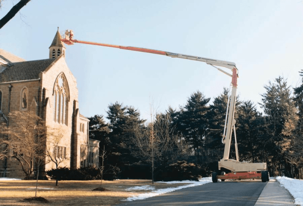 Cho thuê xe nâng người Boom Lift 48m