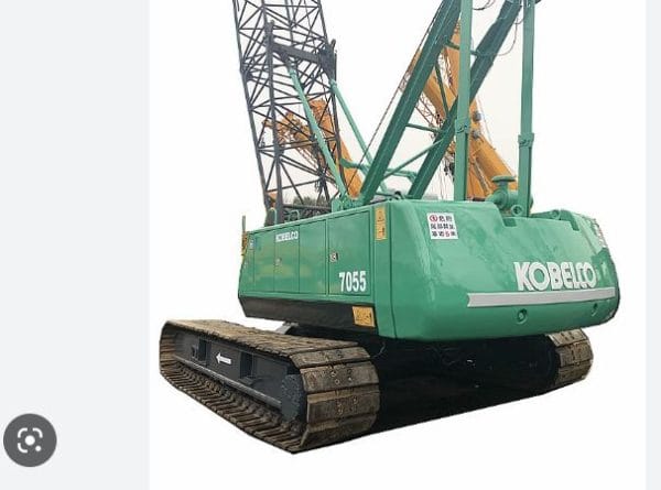 Cho thuê xe cẩu bánh xích Kobelco 50 tấn