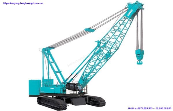 Cho thuê xe cẩu bánh xích Kobelco 400 tấn