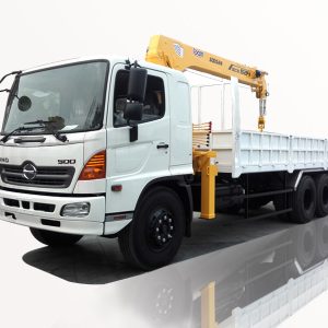 Xe cẩu Hino 10.8 tấn gắn cẩu Soosan 7 tấn