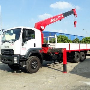 Xe Cẩu Isuzu FVM34WE4 10T1 Gắn Cẩu Thủy Lực AD1506B