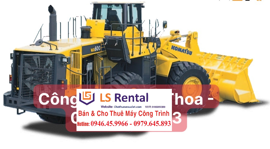 Chất lượng xe xúc lật Komatsu WA600-6R ở