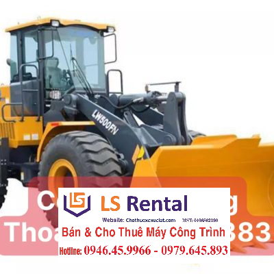 Chuyên máy xúc lật 2 thân XCMG LW500FN
