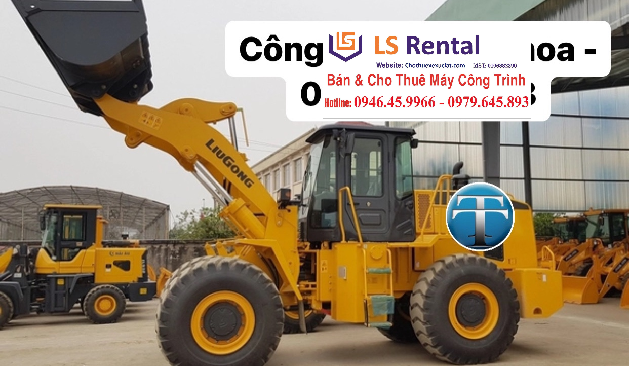 Cho thuê xúc lật Liugong ZL50CN