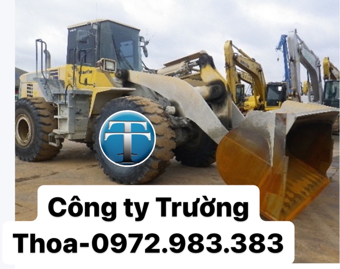 Bàn giao xúc lật Komatsu WA470-5 ở KCN Bàu Bàng