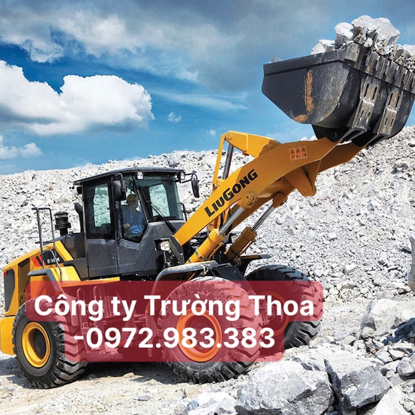 Công ty Trường Thoa- chuyên cho thuê xúc lật 2 thân