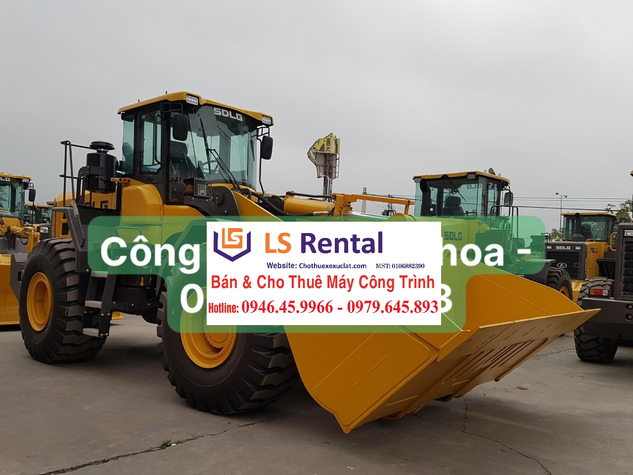 Chuyên cung ứng xúc lật SDLG L968F chất lượng