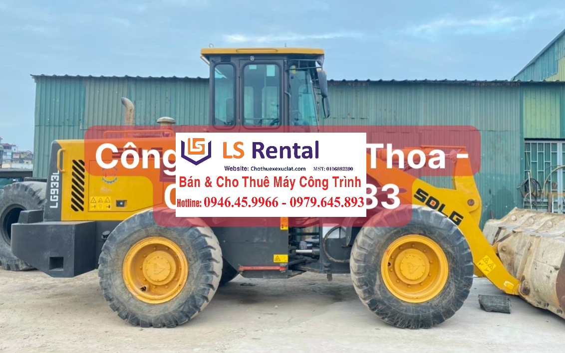 Cho thuê xe xúc lật SDLG LG933L