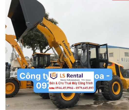 Cho thuê xúc lật CLG855H cho thuê giá rẻ