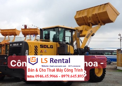 Cho thuê xúc lật SDLG LG953N giá rẻ uy tín