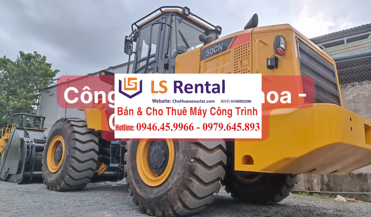 Bán và cho thuê xe xúc lật Liugong ZL50CN