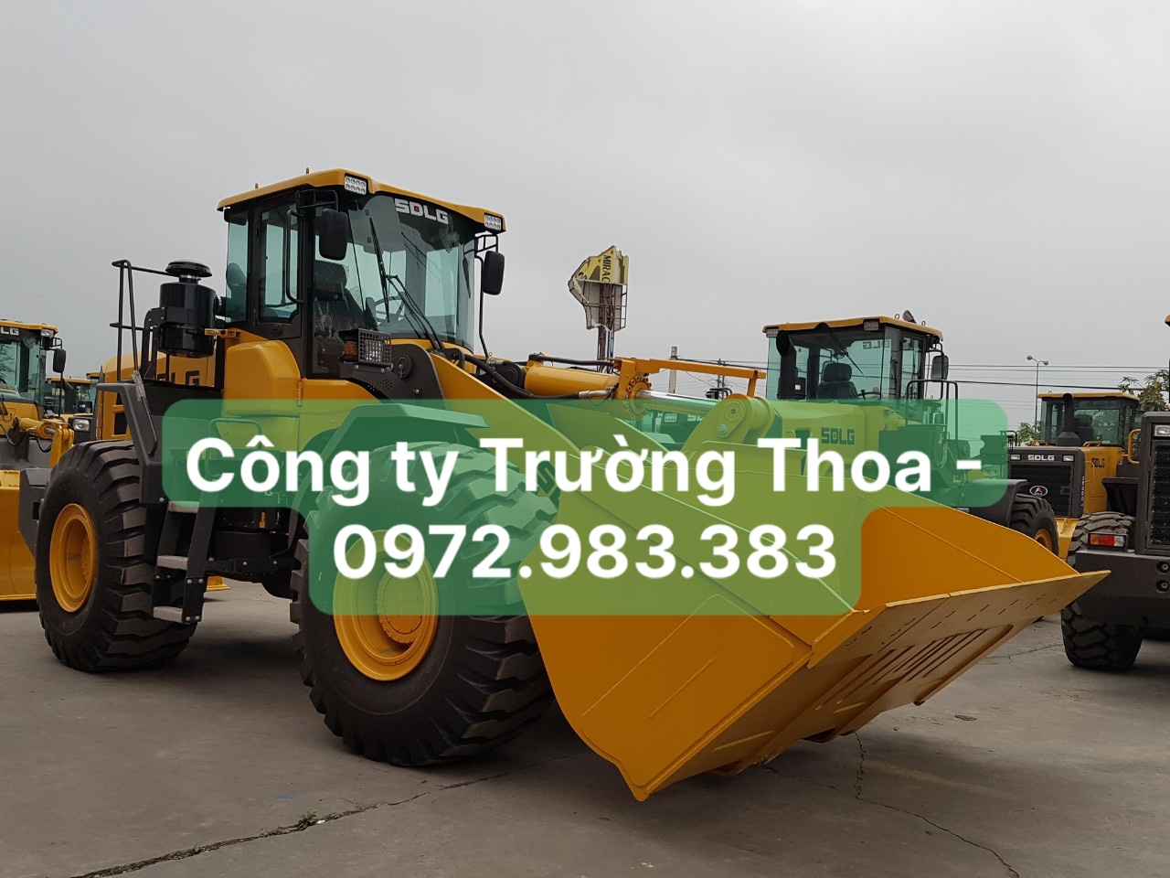  0972.983.383 thuê xúc lật SDLG uy tín