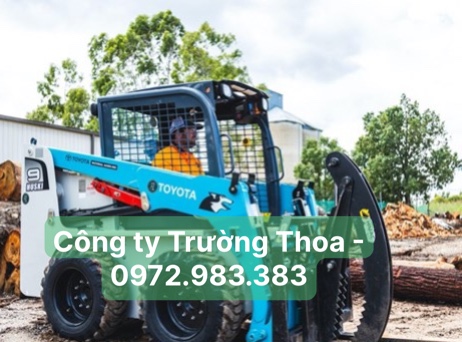 Máy xúc lật đa năng trượt