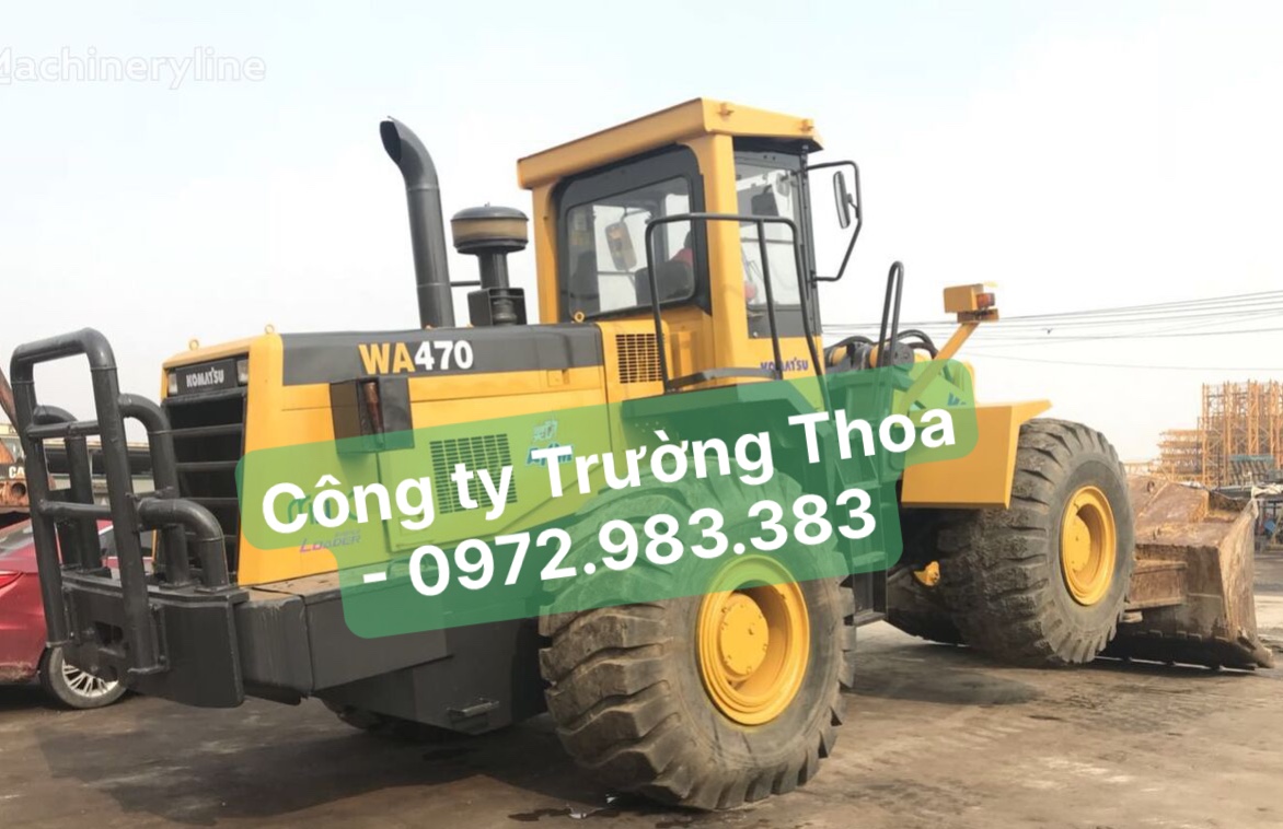 Công ty Trường Thoa chuyên máy xúc lật 2 thân Komatsu WA470-5