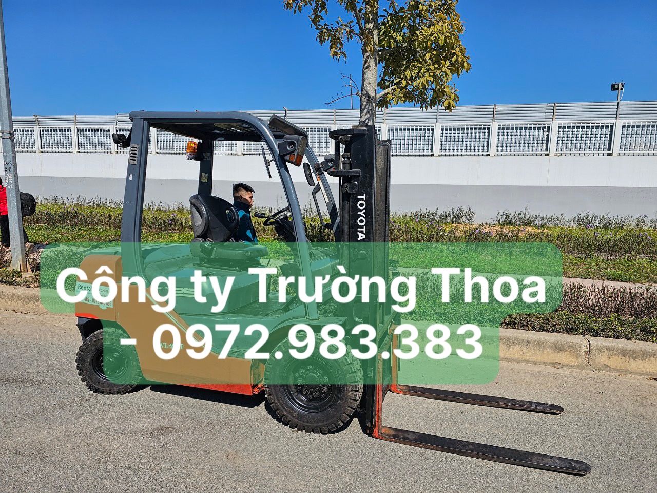 thuê xe nâng hàng công ty Trường Thoa