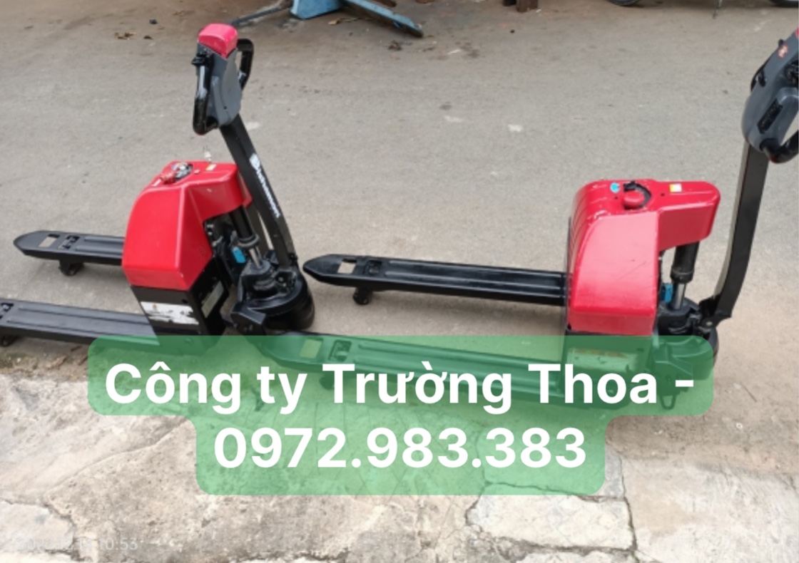 thuê xe nâng hàng Bishamon BDH15LL tại công ty Trường Thoa 