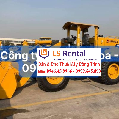 cho thuê xe xúc lật 2 thân