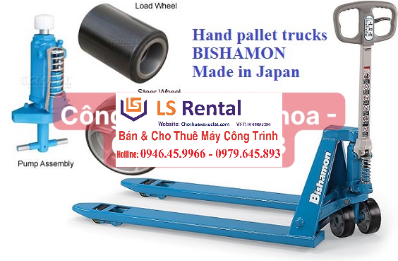 Dịch vụ cho thuê xe nâng tay Bishamon 3 tấn
