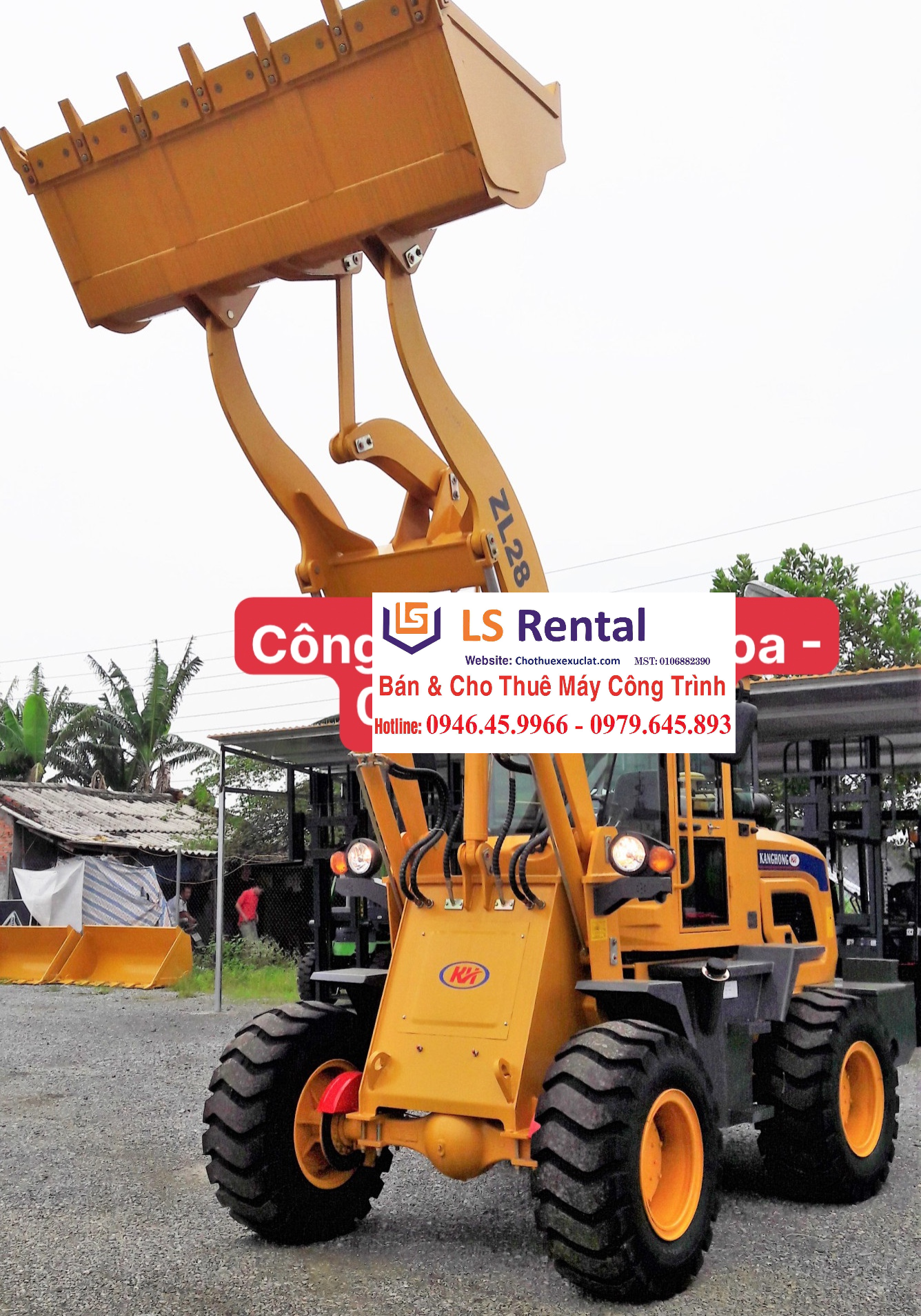 chuyên xúc lật Kanghong ZL28 giá rẻ