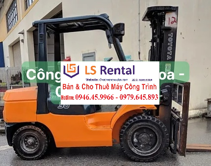Cho thuê bán xe nâng dầu Toyota 7FD30 chất lượng
