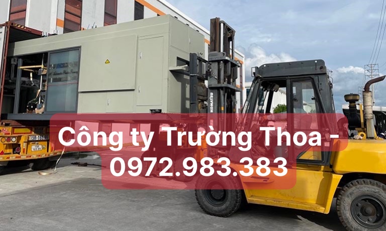 dịch vụ di dời giá rẻ rút container