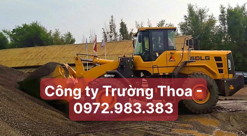 Thuê máy xúc lật 2 thân ở KCN Bắc Đồng Phú Bình Phước