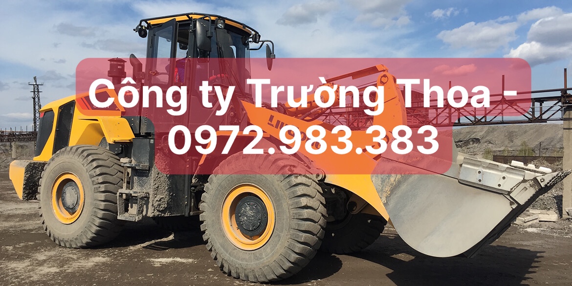 thuê xe xúc lật 2 thân chất lượng