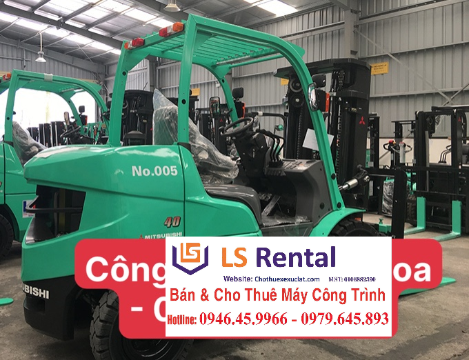Chuyên cung ứng xe nâng hàng Mitsubishi FD40NT