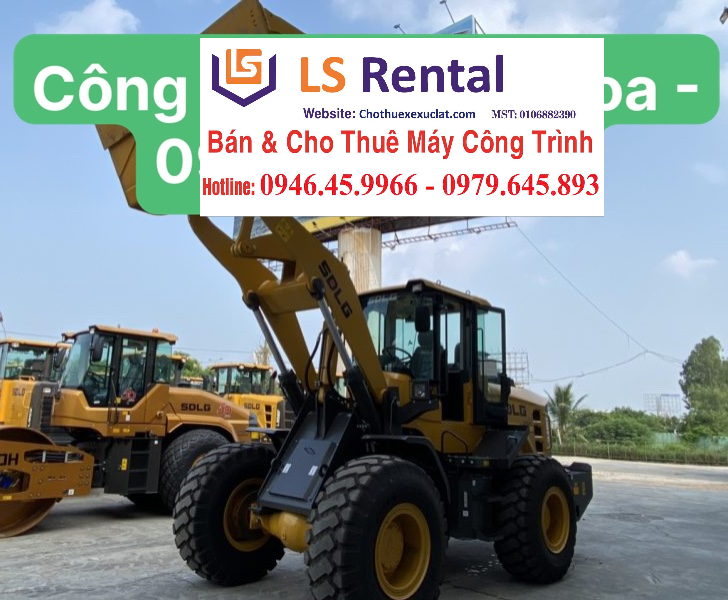 Long Sen Rentals cho thuê xúc lật 2 thân uy tín