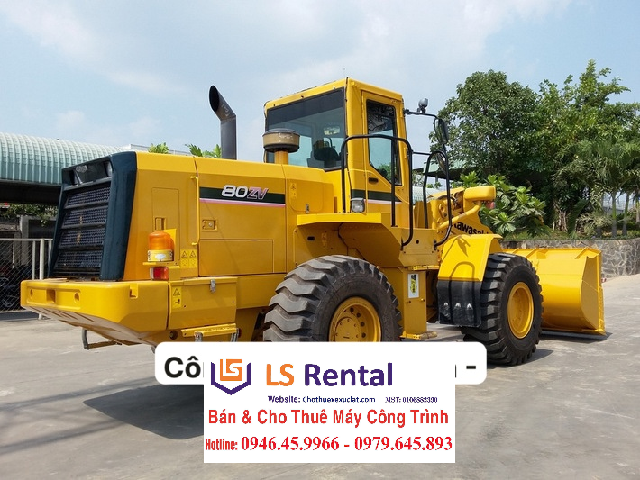 Bán thuê máy xúc lật 2 thân Kawasaki ZV80