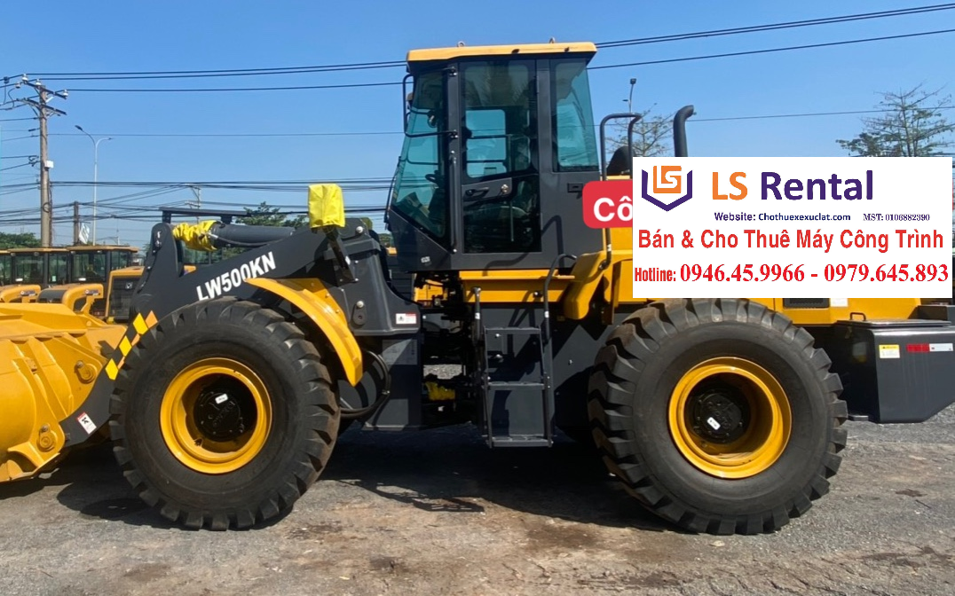 chuyên bán cho thuê xe xúc lật XCMG LW500FN