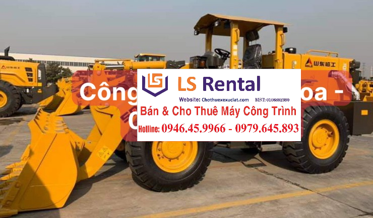 Cho thuê chất lượng máy xúc lật SDLG ZL30E