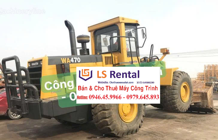 chuyên kinh doanh máy xúc lật 2 thân Komatsu WA470-5