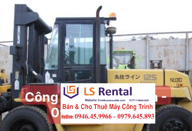 dịch vụ uy tín xe nâng hàng Yale FD125PA