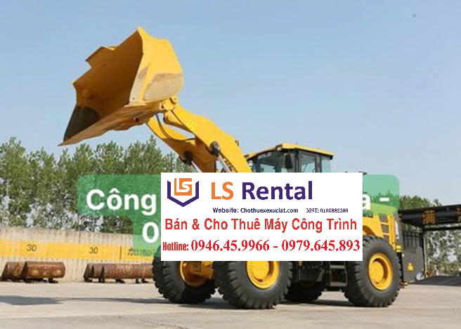 chuyên bán cho thuê xe xúc lật SDLG L968F