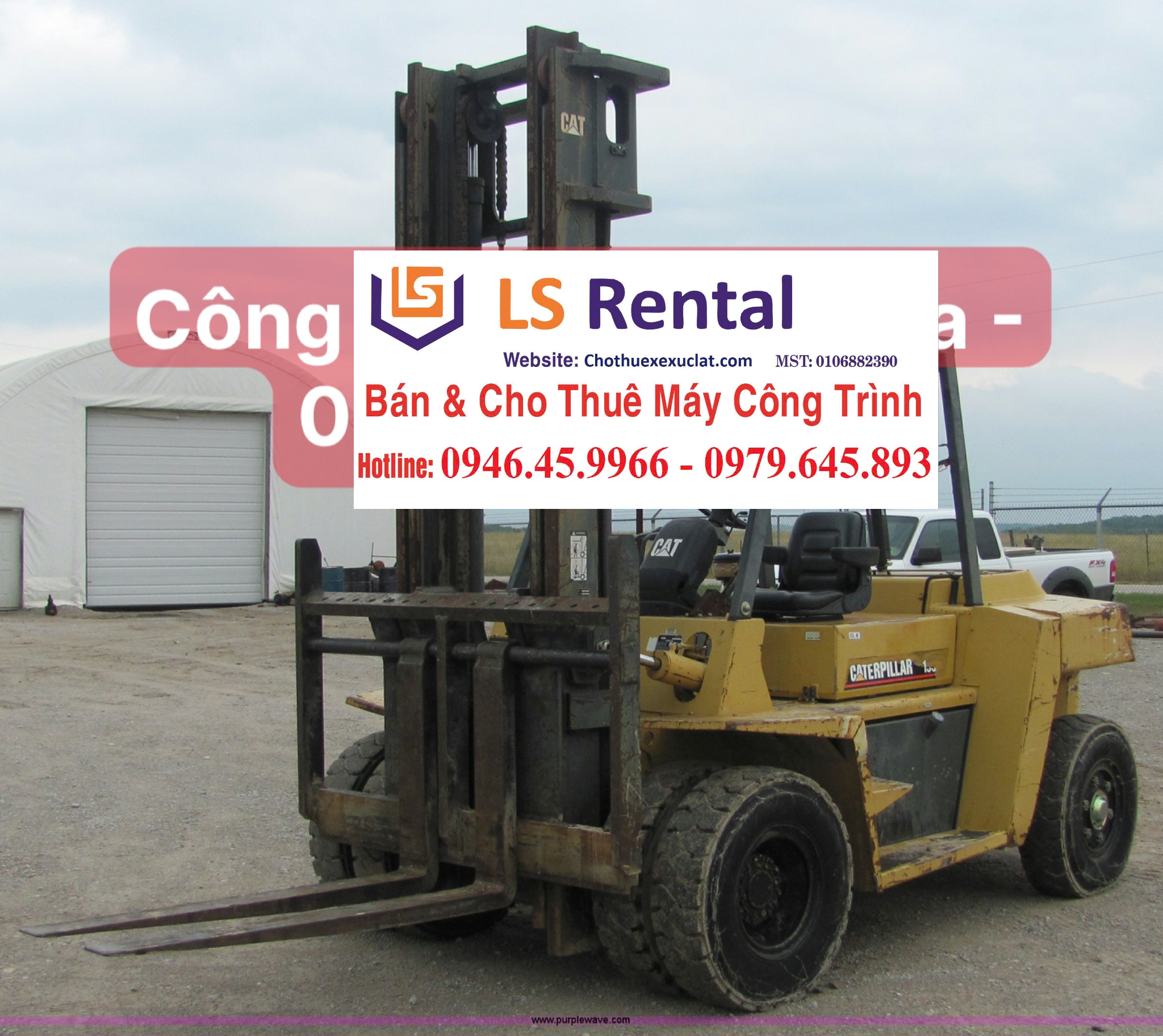 Dịch vụ nhanh chóng xe nâng hàng Caterpillar DP70