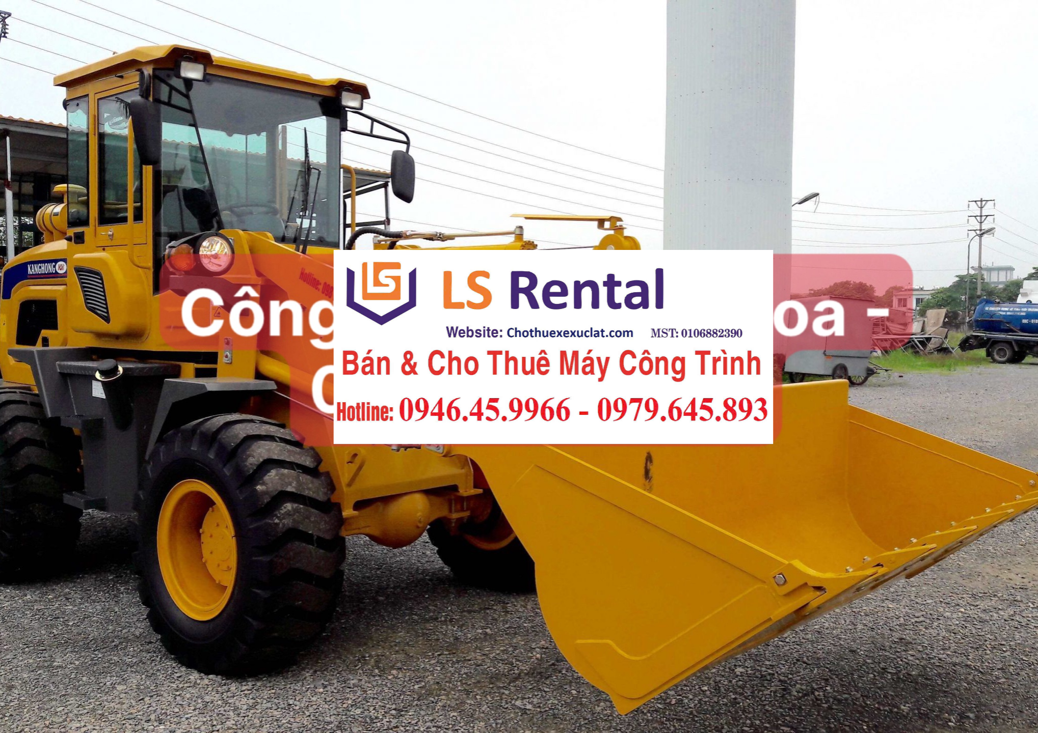 Máy xúc lật KangHong ZL28 tốt rẻ