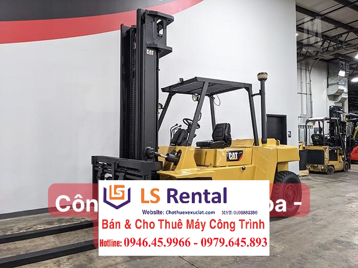 dịch vụ giá rẻ xe nâng hàng Caterpillar DP70