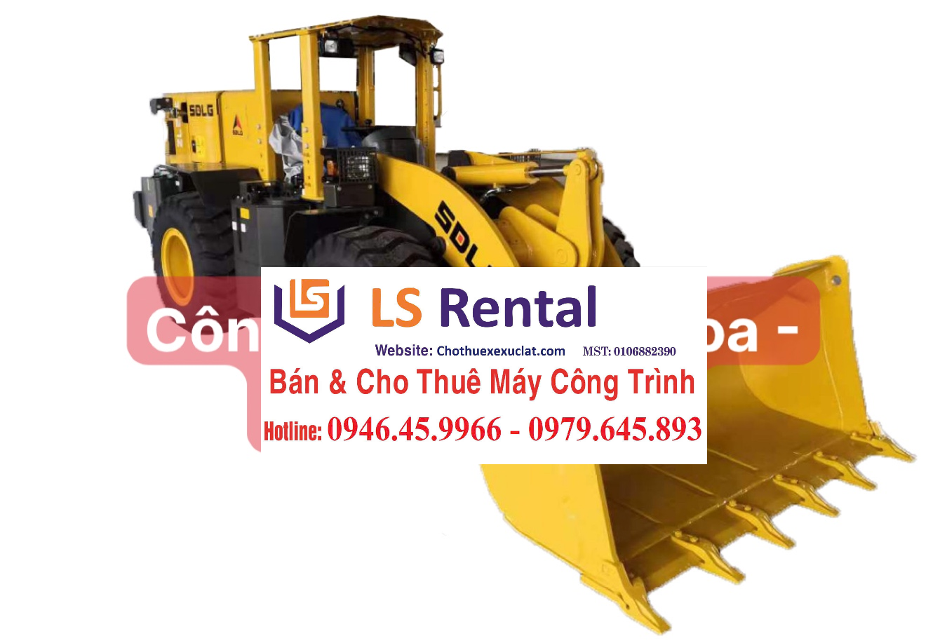 Dịch vụ tiện ích máy xúc lật 2 thân SDLG ZL30E