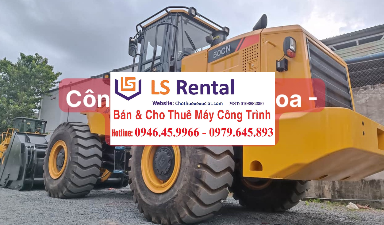 Thuê xe xúc lật Liugong ZL50CN uy tín