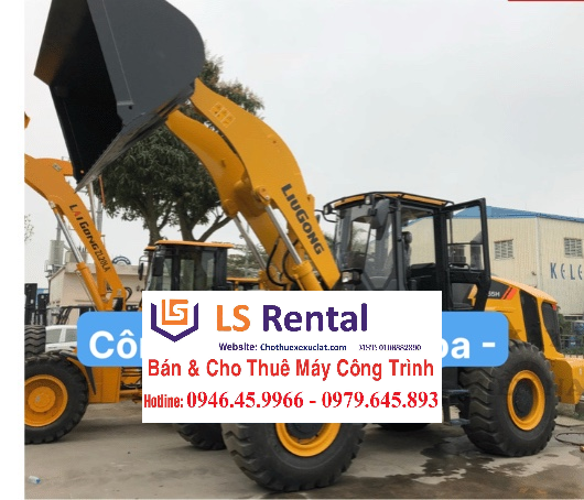 Dịch vụ tiện ích máy xúc lật Liugong CLG855H